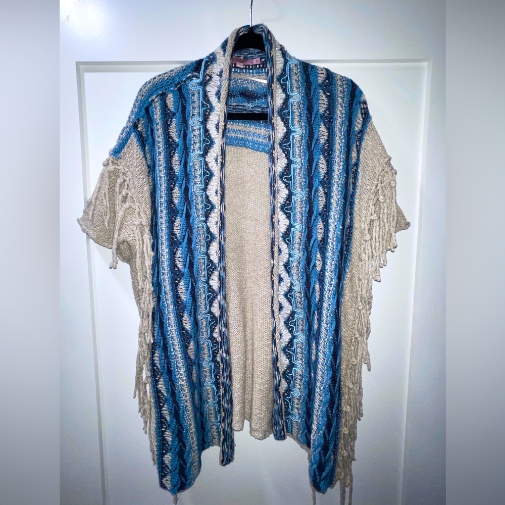 Calypso fringe cardigan